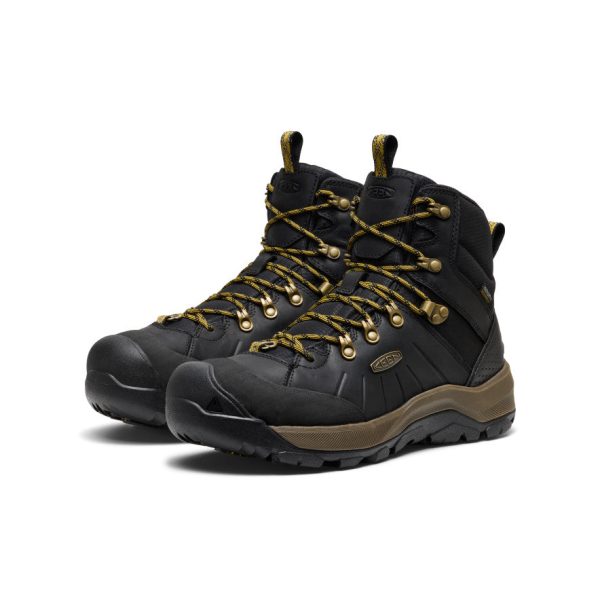 Men's Revel IV Polar Waterproof Boot | Black/Lemon Curry