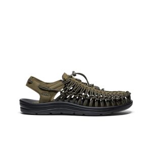Men's UNEEK Sneaker | Dark Olive/Black