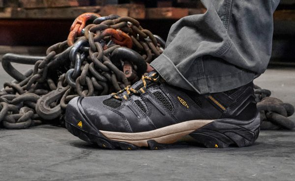 Men's Lansing Mid Waterproof (Steel Toe) | Raven/Tawny Olive