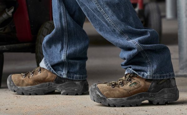 Men's Pittsburgh Energy 6 Waterproof Boot (Soft Toe) | Cascade Brown/Black