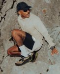 Men's Roam Trail Running Shoe | Camo/Safety Orange